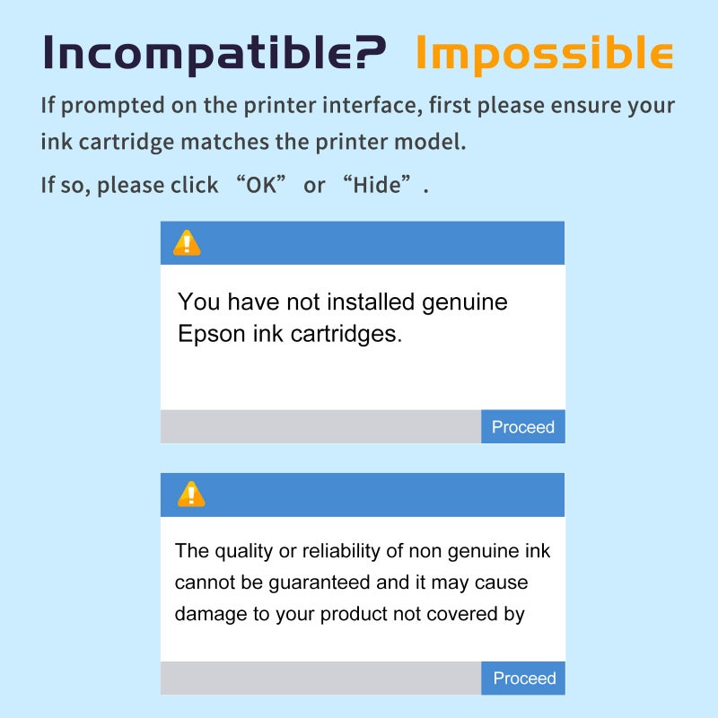 ZIPRINT Remanufactured Ink Cartridge Replacement for Epson 200XL T200XL Ink Combo Pack for XP-410 WF-2540 WF-2530 XP-310 XP-400 Printer (2 Black, 1 Cyan, 1Magenta, 1 Yellow) - Image 4